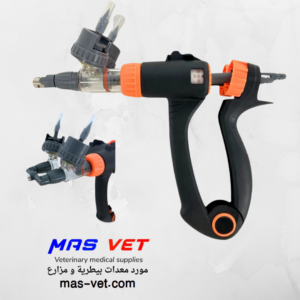 محقنة مستمرة مزدوجة الأسطوانة قابلة للتعديل أوتوماتيكية