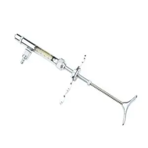 محقن فضي لامع صيني 1 مل