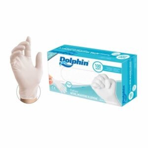 كفوف نتريل لاتيكس ابيض