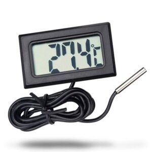 ميزان حرارة إلكتروني - شاشة - البروب مع كبل مرن