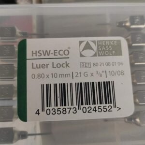 ابر معدن الماني 21G X 3/8  =    0.80 X 10 MM