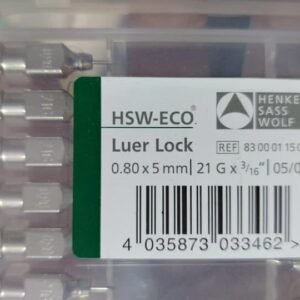 ابر معدن الماني  21G X  3/16    =   0,60 x 5 mm