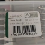 ابر معدن الماني 21G X 3/8  =    0.80 X 10 MM